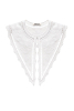 "Mallow" white collar photo