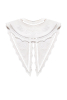 "Mallow" white collar photo