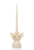 "The Lovers" white candle photo