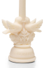 "The Lovers" white candle photo