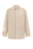 "The Bloom of Bukovyna" men's beige jacket photo