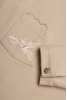 "The Bloom of Bukovyna" beige jacket photo