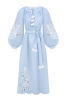 "Mallow" blue midi-dress photo