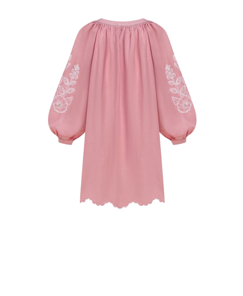 "Mallow" pink mini dress photo
