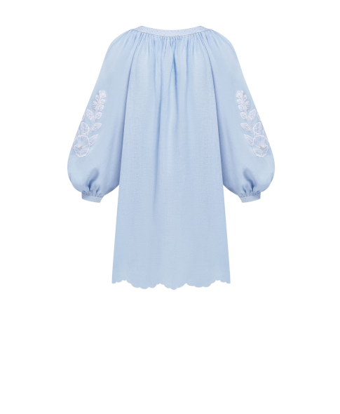 “Mallow” blue mini dress photo