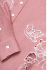 "Mallow" pink crop blouse photo