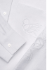 “Mallow” white crop blouse photo