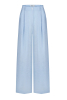 “Mallow” blue linen pants photo