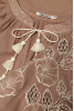 "Mallow" brown midi-dress photo