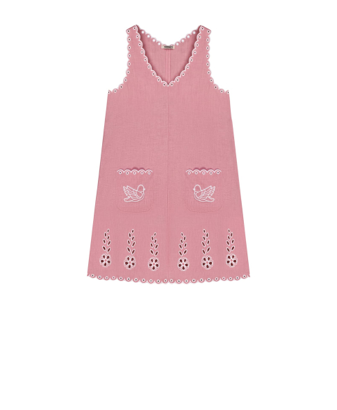 "Ruzha" pink mini dress photo