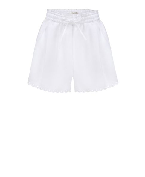 "Ruzha" white women's shorts photo