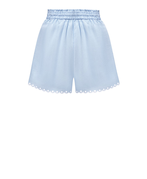 "Ruzha" blue women's shorts photo