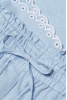 "Ruzha" blue women's shorts photo