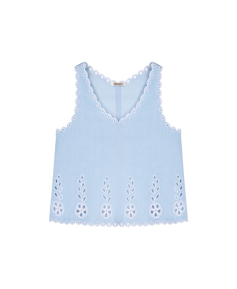 "Ruzha" blue top photo