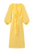 "Rosa" yellow midi-dress photo
