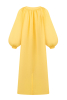 "Rosa" yellow midi-dress photo