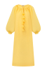 "Rosa" yellow midi-dress photo