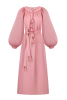 "Rosa" pink midi-dress photo