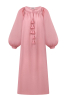 "Rosa" pink midi-dress photo